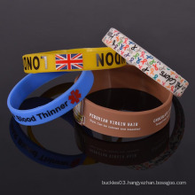 High quality custom popular wholesales gifts of silicone wristband